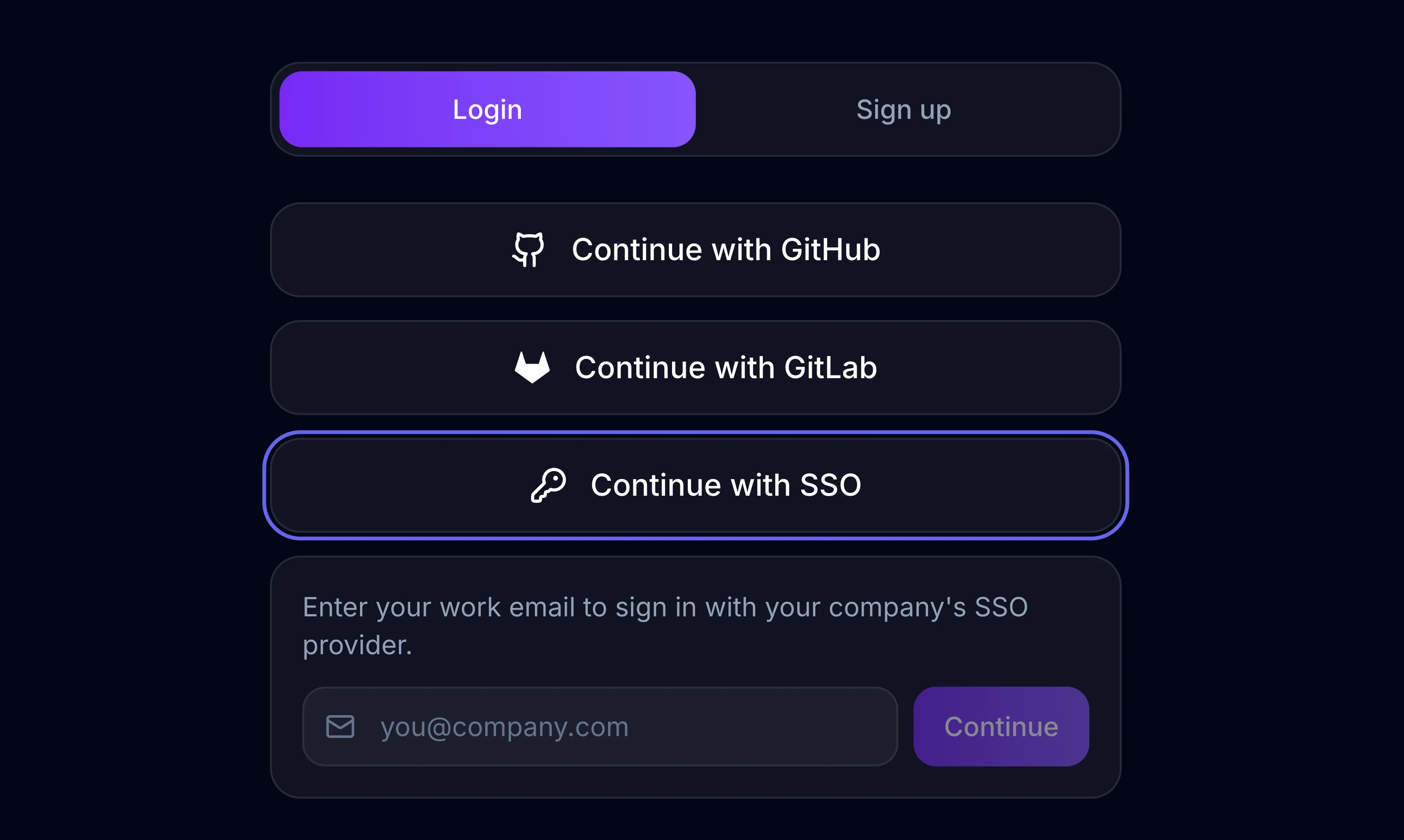 Authentification SSO entreprise